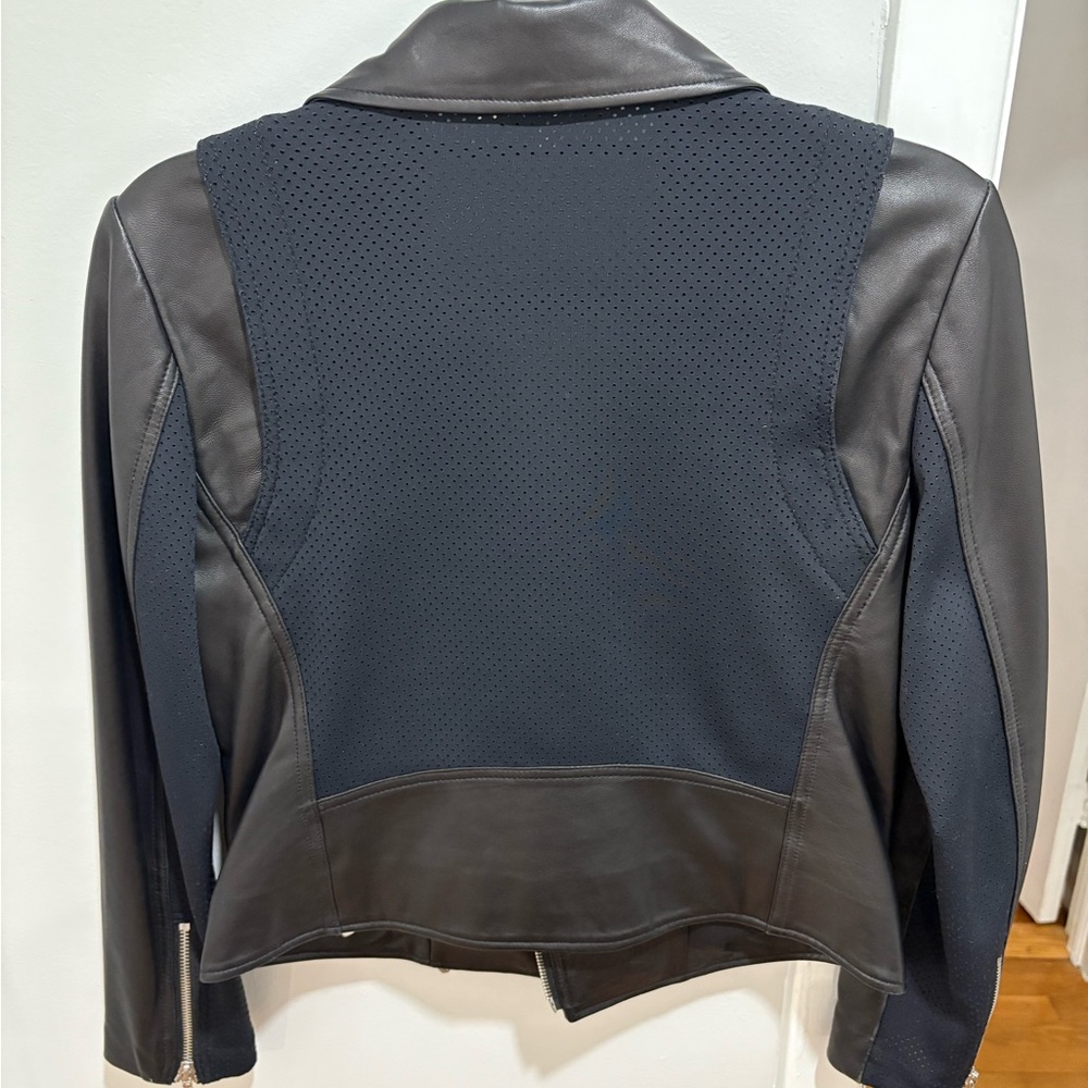 Rebecca Minkoff Black Leather Jacket - Picture 8 of 11